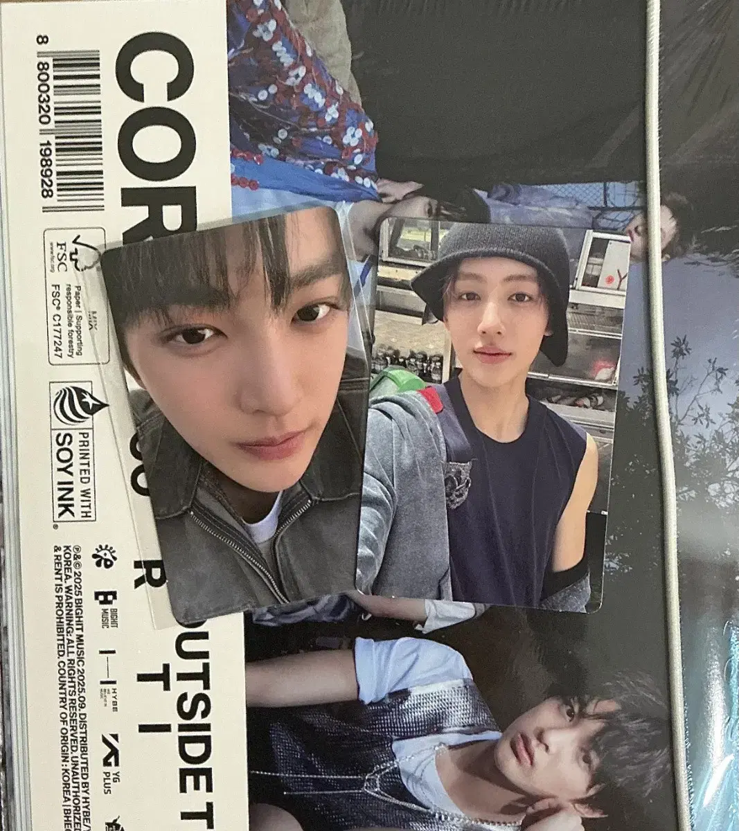 CORTIS ソンヒョン weverse release party トレカ B Cortis Release Party Weverse Pre-order Benefit Ver. B Sung